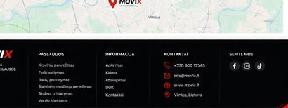 MOVIX vieta žemėlapyje